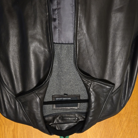 Men's soft Leather Jacket, size XL - Picture 4 of 4